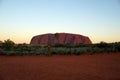 Uluru, Ayers Rock view Royalty Free Stock Photo