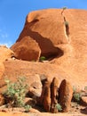 Uluru close-up. Royalty Free Stock Photo