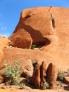 Uluru close-up.