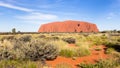 Uluru, sacred site for the Aborigines before the end of the day