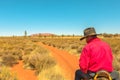 Uluru Camel Tours Royalty Free Stock Photo