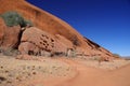 Uluru Rock Formations Royalty Free Stock Photo
