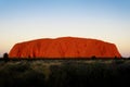 Uluru Sunset, Outback Australia Royalty Free Stock Photo