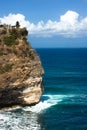 Uluwatu Temple in Bali Royalty Free Stock Photo