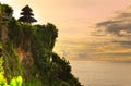 Uluwatu temple, Bali, Indonesia. Royalty Free Stock Photo