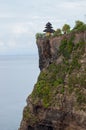 Uluwatu Temple on a cliff