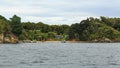 Ulva Island, a nature sanctuary in New Zealand Royalty Free Stock Photo