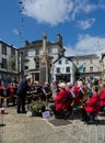 British Brass Band. Ulverston, Cumbria, UK.