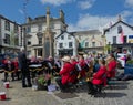 British Brass Band. Ulverston, Cumbria, UK.