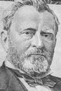Ulysses S. Grant Portrait Royalty Free Stock Photo