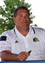 UM football coach Brady Hoke Royalty Free Stock Photo