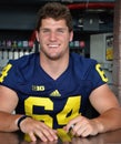 UM football player 64 Michael Wroblewski