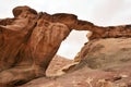 Um Fruth Rock Bridge in Wadi Rum desert