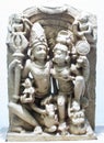 Uma Maheshwar Stone Sculpture India Royalty Free Stock Photo