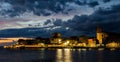 Umag at night Royalty Free Stock Photo