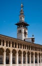 The Umayyad Mosque, also known as the Great Mosque of Damascus Royalty Free Stock Photo