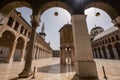 The Umayyad Mosque, also known as the Great Mosque of Damascus Royalty Free Stock Photo