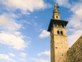 Umayyad Mosque in the old city of Damascus Royalty Free Stock Photo