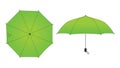 Green Unbrella Rain Vector for Template Royalty Free Stock Photo