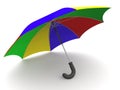 Umbrella. 3d