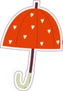 Umbrella Accessory Sticker