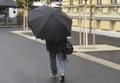 Umbrella as protection against rain Royalty Free Stock Photo