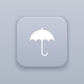 Umbrella, brolly button, best vector