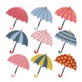 Umbrella collection vector design