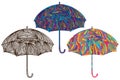 Umbrella colorful color Royalty Free Stock Photo