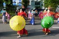 Umbrella dance