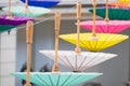 Umbrella decorate Royalty Free Stock Photo