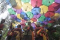 Umbrella Festival in Indonesia