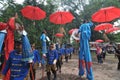 Umbrella Festival in Indonesia