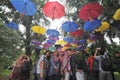 Umbrella Festival in Indonesia