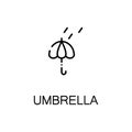 Umbrella flat icon