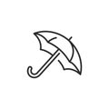 Umbrella Icon Royalty Free Stock Photo
