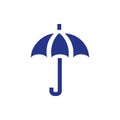 Umbrella icon stock vector illustration flat design style