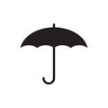 Umbrella icon vector flat designi Royalty Free Stock Photo