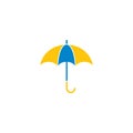 Umbrella logo concept Royalty Free Stock Photo