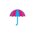 Umbrella vector icon illustration