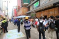 Crowd, pedestrian, city, street, event, demonstration, downtown, protest, recreation, vehicle, market