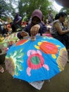 Umbrella painting