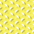 Umbrella Protection Seamless Decorative Pattern