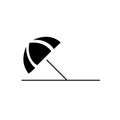Umbrella shelter icon design very unique design