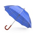 Umbrella with Sollar Panels. 3d Rendering