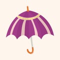 Umbrella theme elemets vector,eps Royalty Free Stock Photo