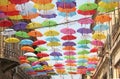 Umbrellas colorful Royalty Free Stock Photo