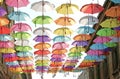 Umbrellas colorful Royalty Free Stock Photo