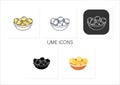 Ume icons set