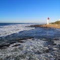 Umhlanga lighthouse Royalty Free Stock Photo